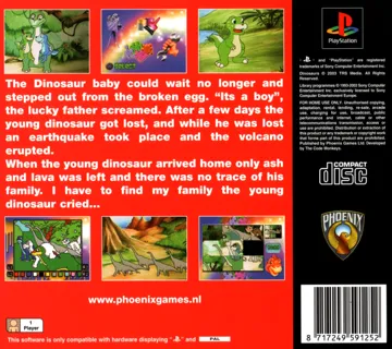 Dinosaurs (EU) box cover back